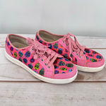 TRAQ by Alegria Sneaq Sneakers Pink Sugar Skulls Day of the Dead Whimsigoth 40 Size 9.5 Photo 1