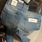 ZARA DNWR Denim Blue Skinny Fit Jeans Photo 2