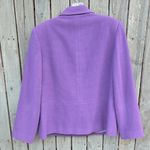 Harvé Benard Harve Benard Women's Purple Jacket Wool Blend Photo 4