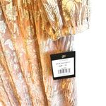 NWT Marina Metallic Floral Cocktail Dress in Blush Size 2X Pink Photo 4