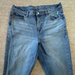 American Eagle‎ Jeans Womens Size 14 90s Bootcut Real Good Split Hem Denim Blue Photo 1