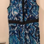 Cynthia Steffe Silk Ikat Dress Photo 1