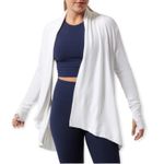 Athleta  Pranayama White Wrap Cardigan Photo 0