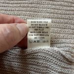 Very J  Women's Loose Knit Cardigan Sweater Size Small Duster Tan Minimalist Boho Photo 7