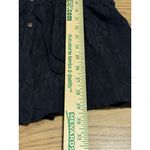 Tommy Bahama  Womens L‎ Black Long Sleeved Button Up Silk Wool Blend Sheer Shirt Photo 2