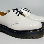 Dr. Martens 1461 Bex Patent Leather Oxford Shoes in White Photo 4