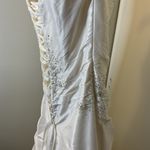 NWOT Sottero & Midgley Strapless Mermaid Beaded Wedding Dress Size 8 White Photo 10