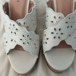 Draper James  Women’s Wedge Emily, White, size 9, NWT Photo 4