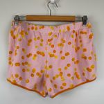 LAKE Atlantic x Pacific Women’s Pima Penny Shorts in Pomelo Size SMALL Orange Photo 1