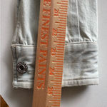 Ungaro fever Women's Distressed Denim Jacket‎ 48 Blue Size L Photo 10