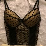 Kardashian Kollection  Black Polka Dot‎ Bustier Photo 4