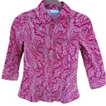 Pacific&Co NEW York‎ and  Pink Paisley Shirt XS Photo 0