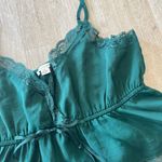 American Eagle Womens Green Lace Tank Top - L Photo 1