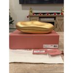 Cult Gaia The Caldera Clutch Matte Brass Gold Bag Photo 10