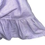 Amanda Uprichard X Revolve Kavala 100% Linen Dress In Lilac Photo 7