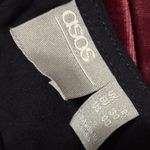 ASOS  black Puff Sleeve Tie Front Jumpsuit Size 00 Photo 4