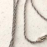 Vintage NWT D’Orlan Envelope Pendant Necklace Silver Photo 6