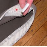 L.L.Bean Vintage Comfort Trail Lightweight Wrap Skort in taupe gray WOMEN'S 18 Photo 4