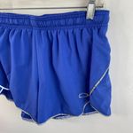 Oakley  Blue & Gray Burn Athletic Shorts Photo 6