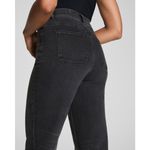 Spanx  Authentic 90s Straight Leg Jeans Black Wash Medium Compression Size L Photo 4