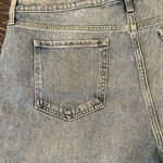 Banana Republic Mid Rise, Light Wash Denim Shorts with Frayed Hem, Size 20. Photo 2
