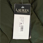 Ralph Lauren  NWT Stretch Puffer Vest Loden Green Large Hooded Quilted Photo 5