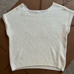 Moon & Maddison White knit top Photo 0