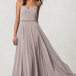 Jenny Yoo ‎ Inesse Luxe Chiffon Bridesmaid Dress Photo 0