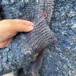 Fagro Strickmoden size Large German boho lagenlook cardigan. Blue Photo 6