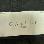 Gaelle Black Studded Distressed Ripped Knee Mid Rise Skinny Denim Jeans Pants 27 Photo 4