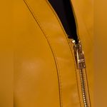 Women's Marc New York mustard color Jacket size Large NWOT Gold Photo 12