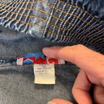 American Sweetheart vintage elastic waist dark wash pull on jeans w/pockets Sz L Blue Photo 5