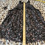 Maeve Anthropologie Lace Ruffle Trim Floral Sleeveless Halter Neck Top Size XL Photo 14