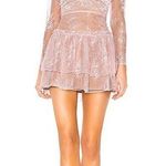 Revolve Giza Mini Dress in Blush Pink Photo 0