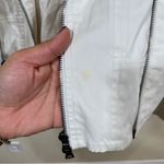 Alice + Olivia Women’s  Crème Puffy Shoulder Cropped Jacket Sz small Photo 2