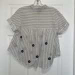 Madewell Embroidered Hilltop Cropped Shirt Photo 8