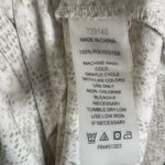 CHAUS NEW YORK  snakeskin animal print roll tab sleeve top size XL Photo 5