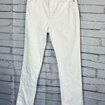 Ralph Lauren Lauren Jeans Co White Straight Leg Y2K Jeans Size 6 Low Rise Preppy Photo 7