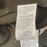 Madewell - Olive Ruffle-Cuff Henley Sweater - Medium Photo 10