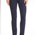 NYDJ NEW Not Your Daughters Jeans Jade Leggings Navy Jacquard Floral. Size 12 Photo 0