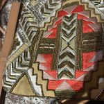 Big Buddha Beaded Bag Orange Embroidery Photo 10