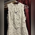 She & Sky  White Lace Mini Dress. Size M Photo 1