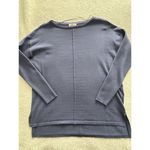 Style & Co Womens Long Sleeve Boat Neck Tunic Sweater Periwinkle Blue Size M Photo 3