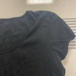 Simple Black Scalloped Tshirt Size L Photo 1