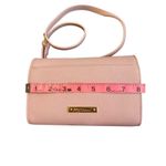 Betsey Johnson NWOT dusty pink gold skulls faux leather crossbody Photo 6