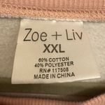 Zoe & Liv Colorblock Jaguars Sweatshirt XXL – Pink Gray Retro Collegiate Cozy Photo 3