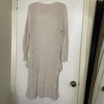 Free People tan knit long lightweight ribbed duster cardigan sweater size XS Photo 5