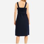 Everlane  The Cotton Weave Picnic Dress in Navy Blue Photo 1