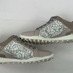 Duca Del Cosma Italian Gold Evolution Caldes Floral Women's Golf Shoes Size 6 Photo 10