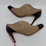 Tracy Reese Plenty by  Dalton High Heel Two Tone Leather Ankle Booties Size 37.5 Photo 7